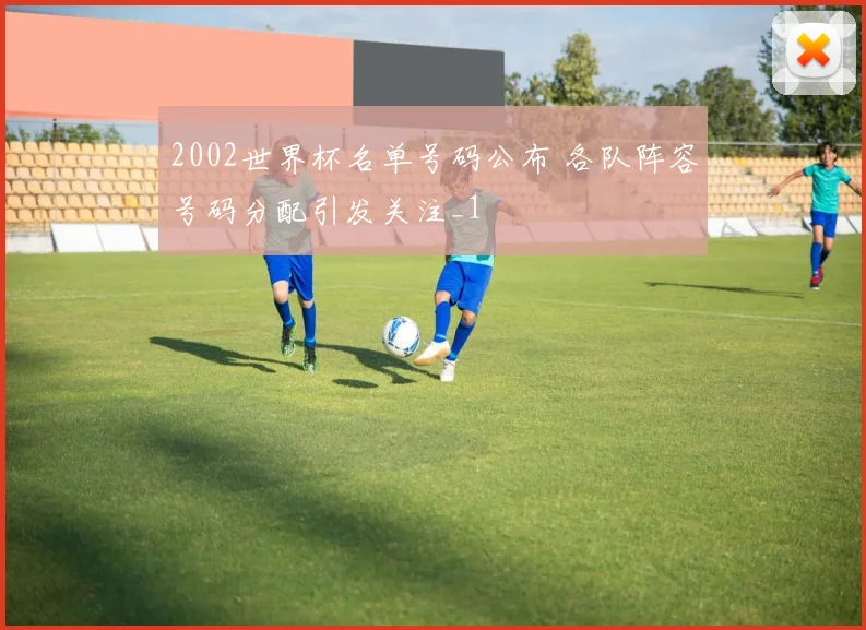 2002世界杯名单号码公布 各队阵容号码分配引发关注_1